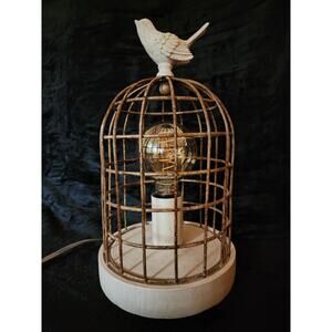 Bird Cage Lamp - No Shade